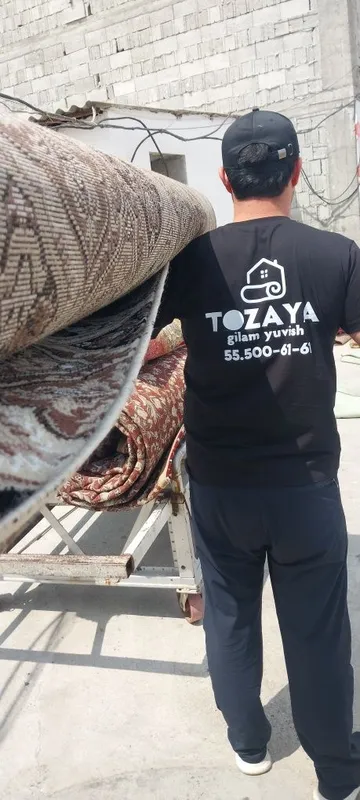 Gilam va yumshoq mebel adyol korpa korpacha yuvish xizmatlari bor — фото 2