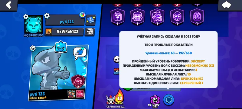 Brawl Stars akkaunti 1