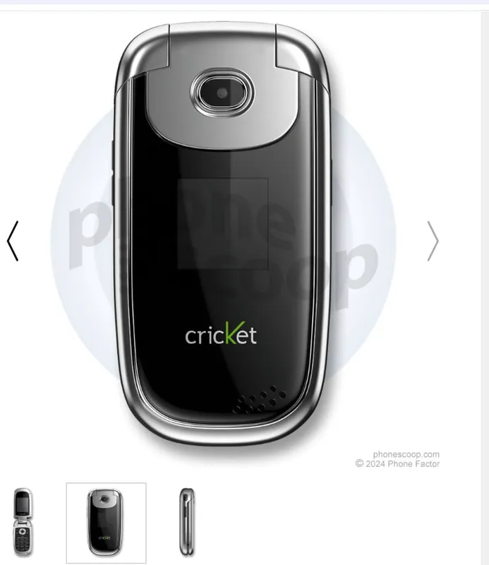 Cricket CAPTR II A210 (Cricket, 2010) Flip Phone