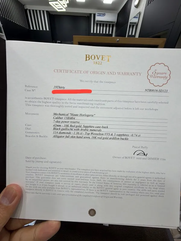 Bovet 19Thirty 18K 6