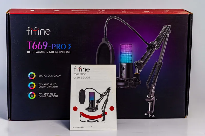 FIFINE T669 PRO 3 RGB Новый | Полный комплект | Проверен | Гарантия. — фото 2