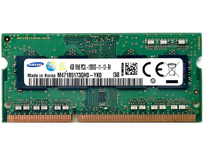 Оперативная память 2R×4, DDR3L 4GB 1600, SODIMM
