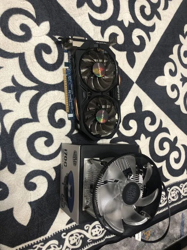 Gigabyte GeForce GTX 750 Ti WINDFORCE va kuler