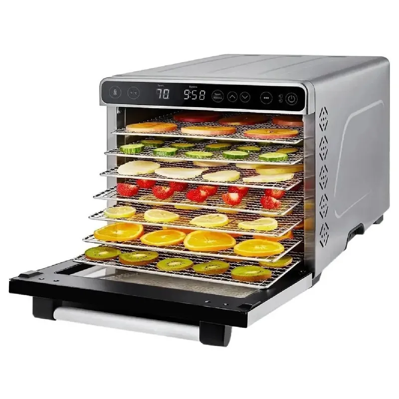 Сушилка для овощей и фруктов BQ FD1007 Steel 2 Сушилка для овощей и фруктов BQ FD1007 Steel 2