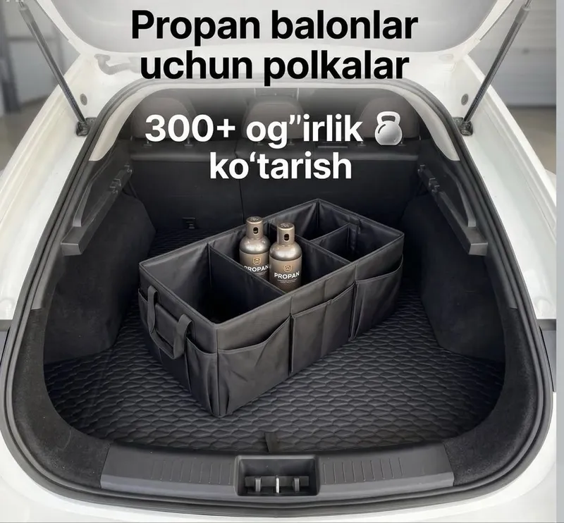 Propan uchun bagaj polkasi | Полка в багажник для пропанового баллона 3 Propan uchun bagaj polkasi | Полка в багажник для пропанового баллона 3