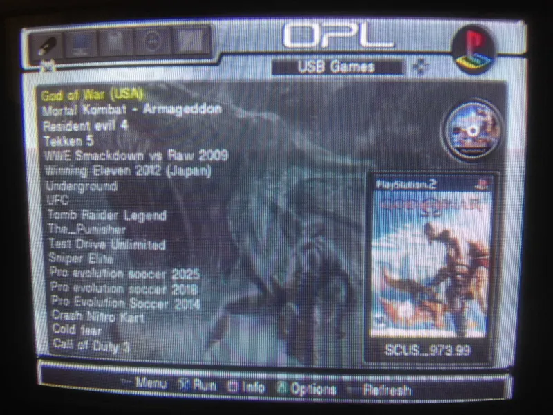 Sony PlayStation 2 slim игры с флешки — фото 3