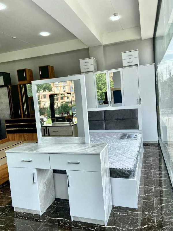 Спальный гарнитур "MIRINDA SILVER" Мебель для спальни!! — фото 1