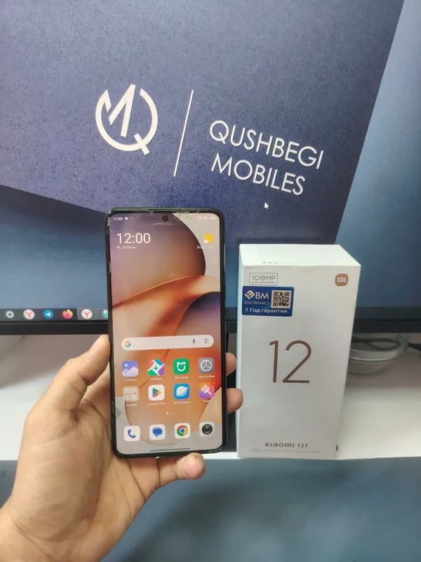 Aybi bor Xiaomi 12T 128gb karobka bor 2 Aybi bor Xiaomi 12T 128gb karobka bor 2