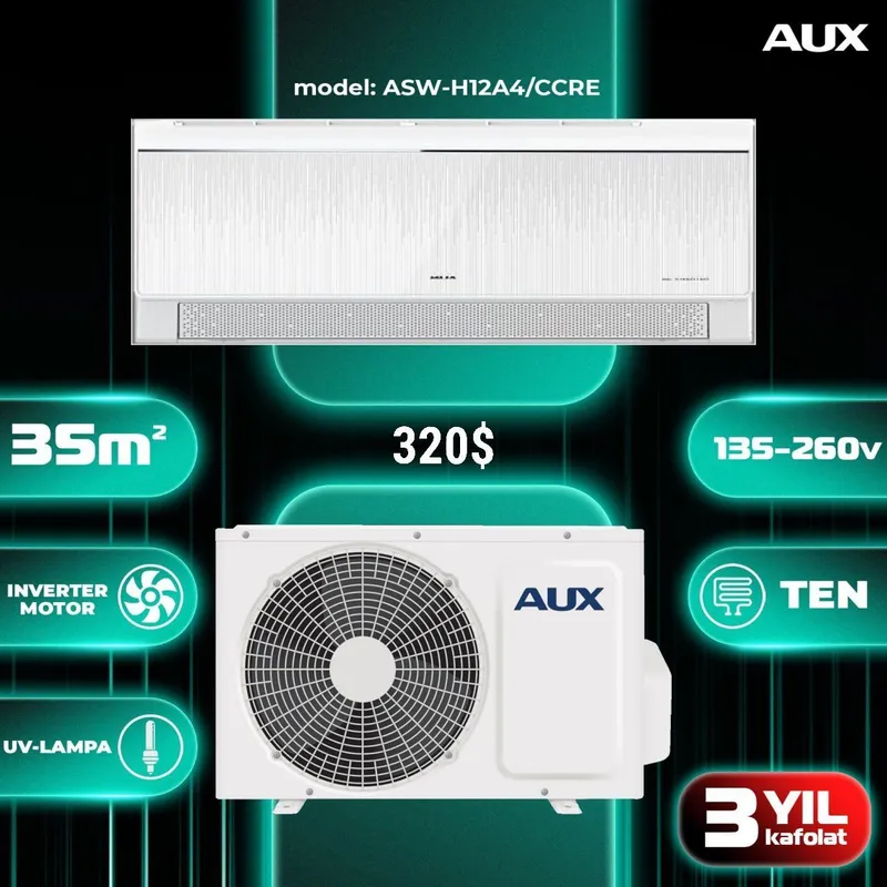 Кондиционер 12 INVERTER+TEN/AUX/кондиционер Кондиционер 12 INVERTER+TEN/AUX/кондиционер