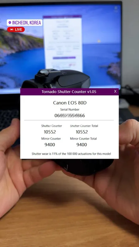 Canon EOS 80D Body: Probeg: 10.552 — фото 3