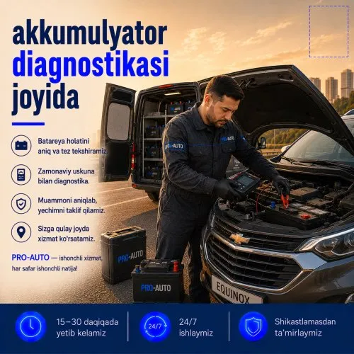 Диагностика аккумулятора с выездом 2