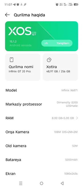 Infinx gt 20pro 5g — фото 5