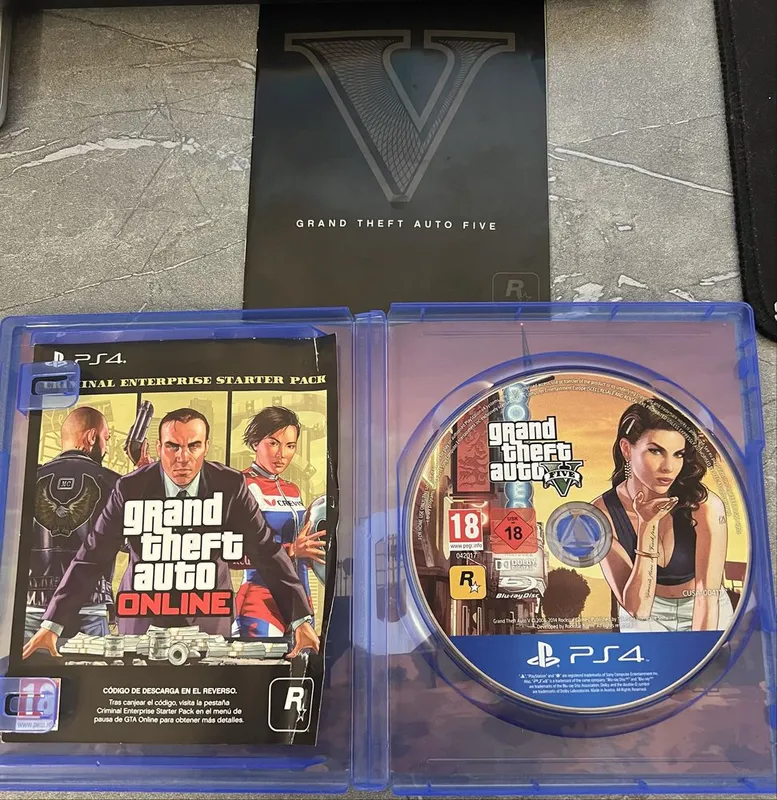 Playstation 4 disk GTA 5 Premium — фото 1