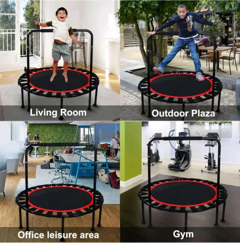 Bolalar va kattalar uchun fitnes batut jamping