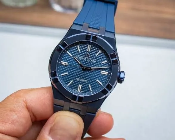 Maurice Lacroix aikon blue limited edition 888 3 Maurice Lacroix aikon blue limited edition 888 3