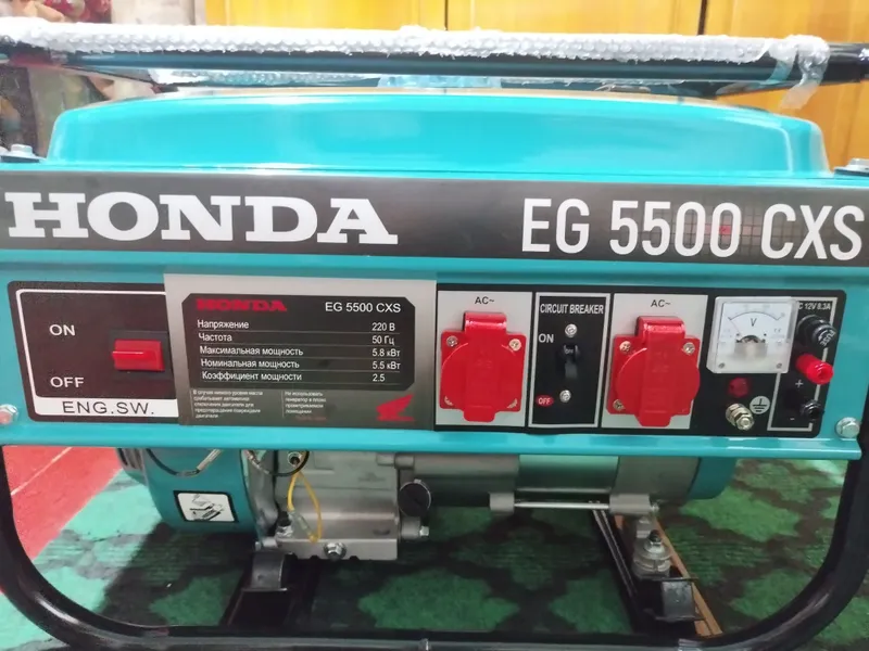 Генератор "HONDA EG 5500 CXS" — фото 3