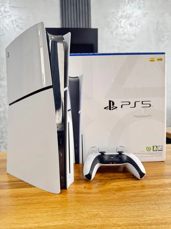 Playstation 5 slim 1tb с дисководом