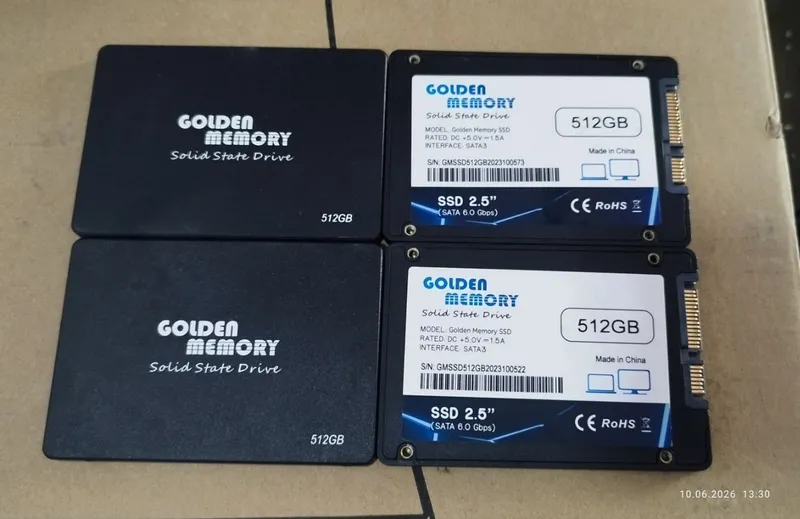 SSD 512gb sog‘ligi 100% 1