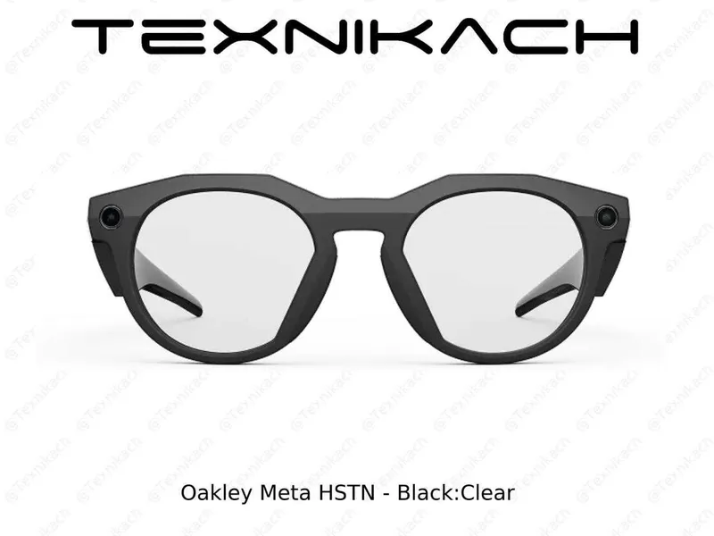 Новый Oakley Meta HSTN - Black/Clear Доставка — фото 1