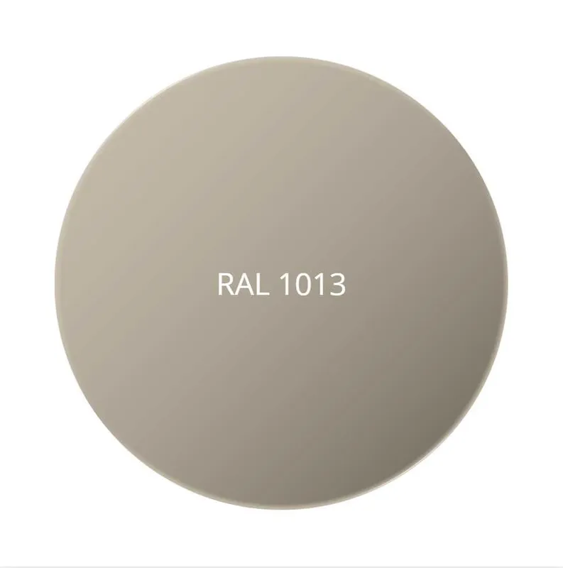 Порошковая матовая электростатическая краска (RAL 1013) 3