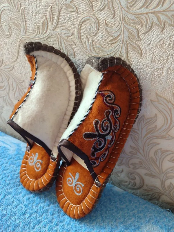 Тапочки подарочные, шерсть