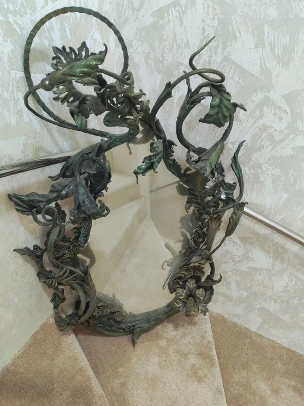 Эксклюзивное зеркало в стиле модерн (Art Nouveau) 2