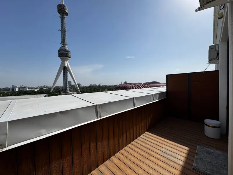 2-комнатная квартира в ЖК NRG Hayot (Юнусабад), с ремонтом, терраса с видом на телевышку — фото 6