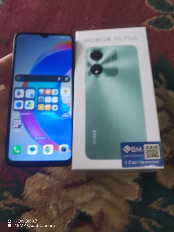 Honor X5 Plus новый, использовался 1 месяц 2 Honor X5 Plus новый, использовался 1 месяц 2