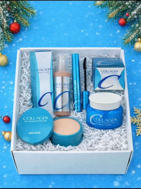 Collagen 4 tasi 1 ta kosmetika toʻplami Collagen 4 tasi 1 ta kosmetika toʻplami