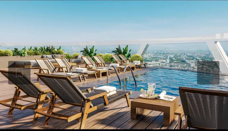 2-комнатная квартира, ЖК Piramit Tower, Яккасарайский район, 60 м², панорамный вид — фото 2