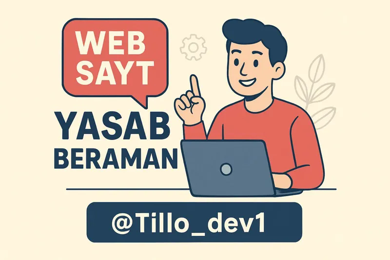 Web sayt yasab beraman