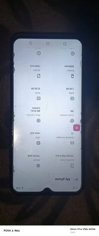 Смартфон Tecno pop 6 Pro 2 Смартфон Tecno pop 6 Pro 2