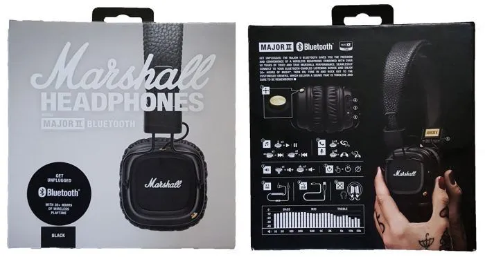 Marshall major 2 беспроводные наушники — фото 1