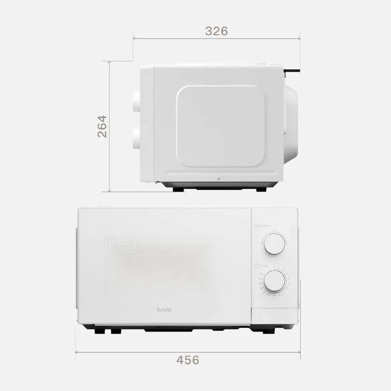 Новая \ Янги Микроволновка Tuvio MW02WB 20л 3