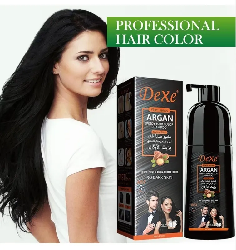 Dexe Argan шампунь краска 420мл грам 2