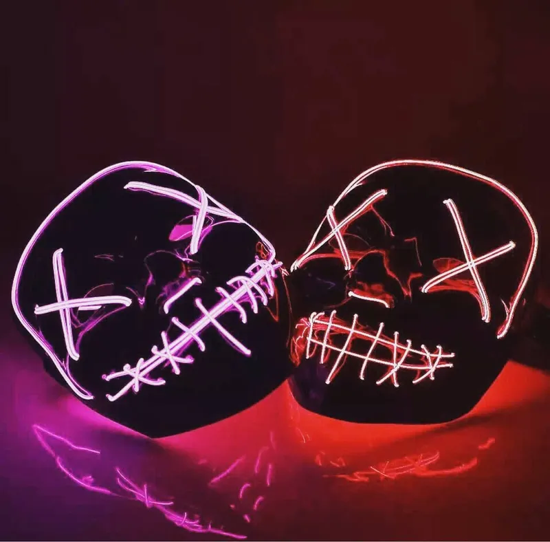 Неоновая маска Neon maska — фото 7