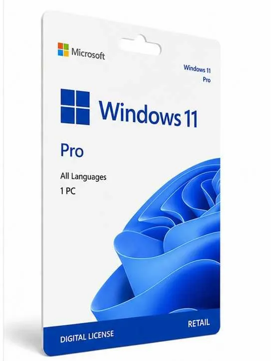 ! Microsoft Windows 11 Pro Retail электронная лицензия, все языки — фото 1