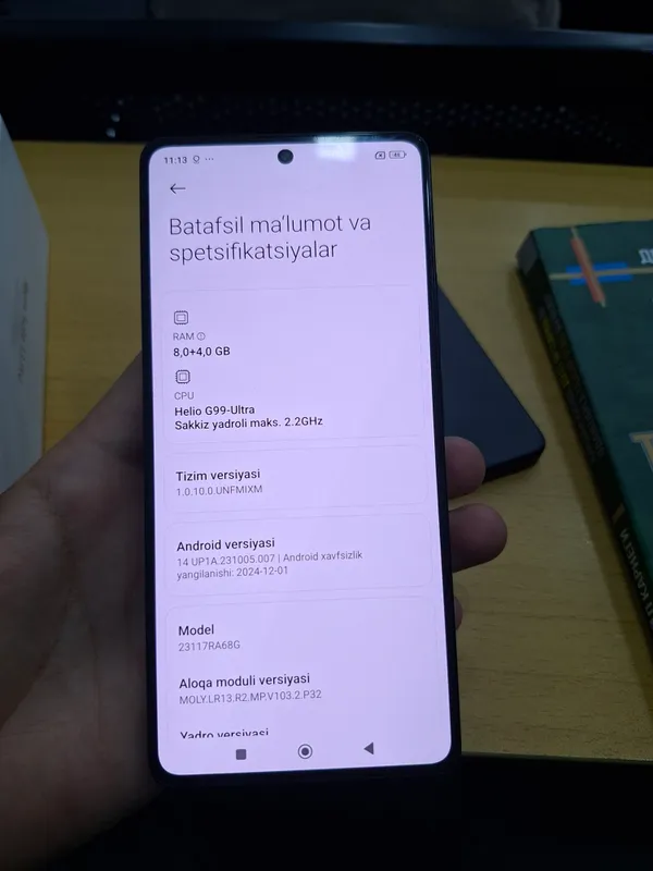 Redmi note 13 pro 8/256 8