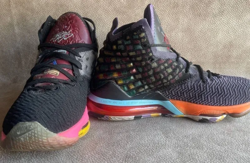 Nike LeBron 17 «What The» basketbol krossovkalari 2 Nike LeBron 17 «What The» basketbol krossovkalari 2