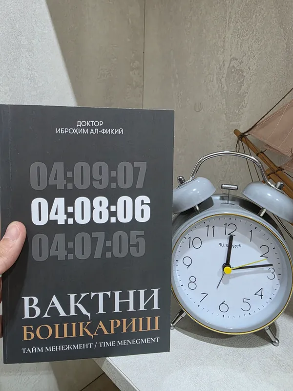 TOP KITOB: TIME MANAGEMENT haqida.
