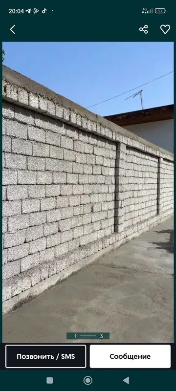 Шлакаблок терадиган, шкатурка урадиган усталар керак — фото 2