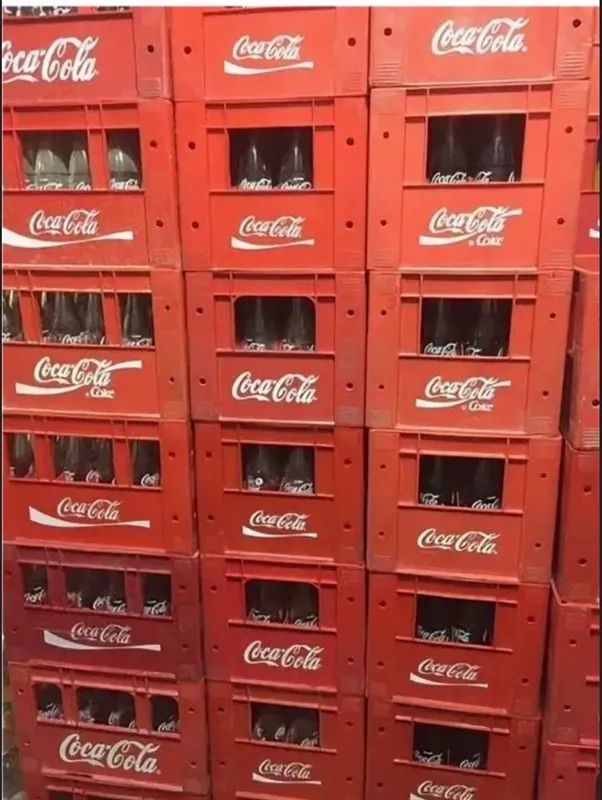 Ящик Coca-Cola, тара Coca-Cola, тара Cola, бутылка 1