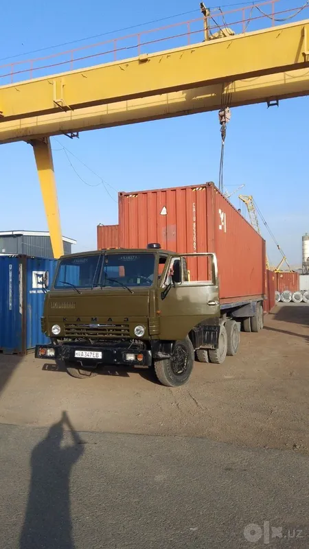 Камаз 87 й притцеп 91 й зовод кантенеравоз 10000 длр манзл Андижан 1 Камаз 87 й притцеп 91 й зовод кантенеравоз 10000 длр манзл Андижан 1