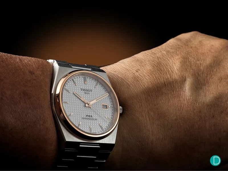 Tissot prx White gold 2