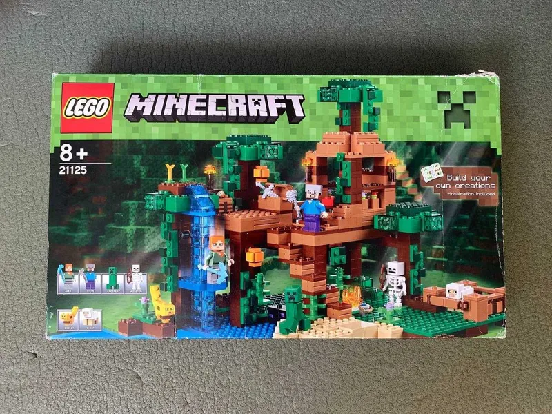 LEGO Minecraft 21125 Домик на дереве в джунглях Оригинал 2