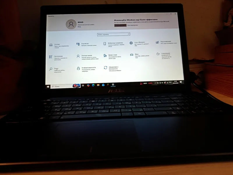Продам ноутбук ASUS K55DR в хорошем рабочем состоянии. 1