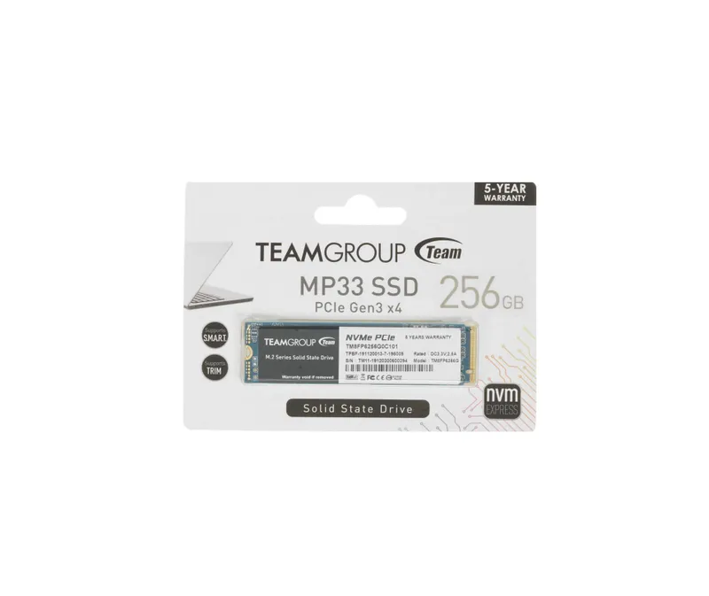 Твердотельный накопитель (SSD) Team Group 256GB M.2 NVMe (MP33)