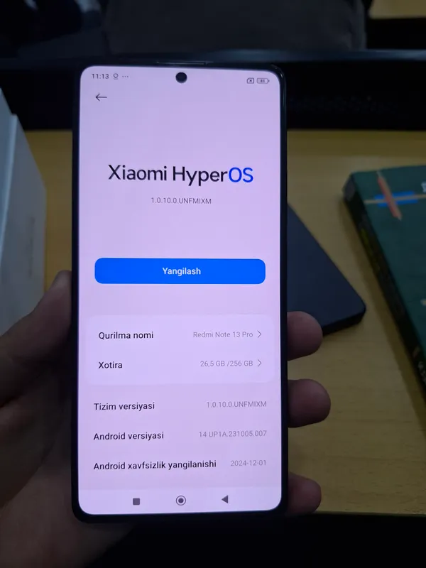 Redmi note 13 pro 8/256 7