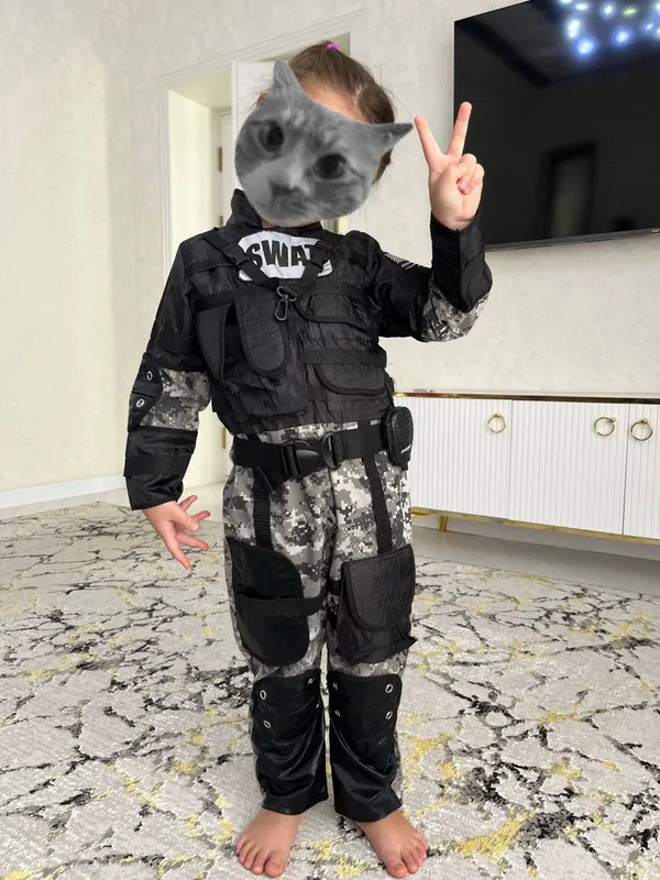 Костюм полицейского для детей. 2
