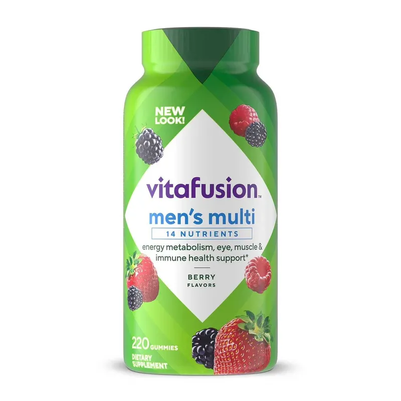 Мужские витамины Vitafusion Men's Multivitamin Gummies 220 шт Америка